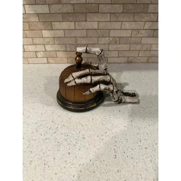 Rare TEKKY Animatronic Haunted Call Bell Halloween Prop Hotel Store #32 - Picture 1 of 5